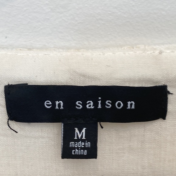 En Saison Alice Embroidered Blouse, size M - Picture 7 of 11